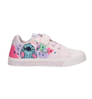 Sneaker mit PVC-Sohle und Leuchtnaht - Lila
