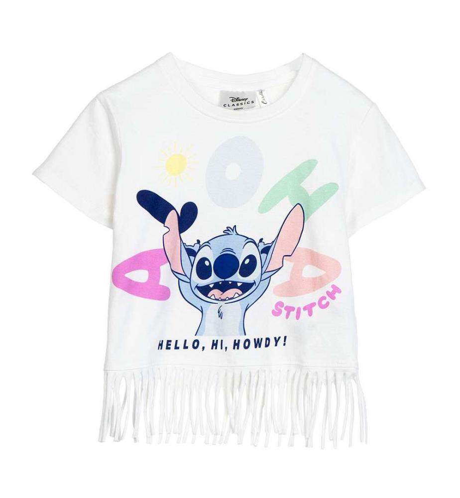 T-Shirt aus Single-Jersey - Weiss