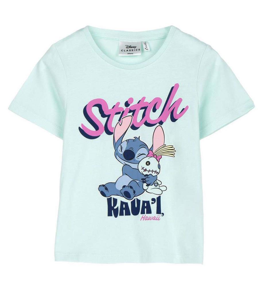 T-Shirt aus Single-Jersey - Türkis
