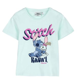 T-Shirt aus Single-Jersey - Türkis