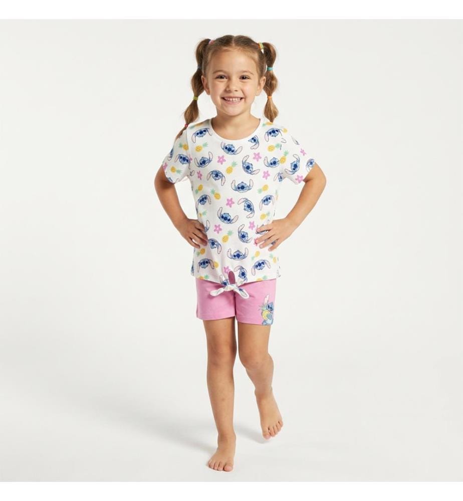 Completo a due pezzi per neonati in French Terry Stitch - Blu