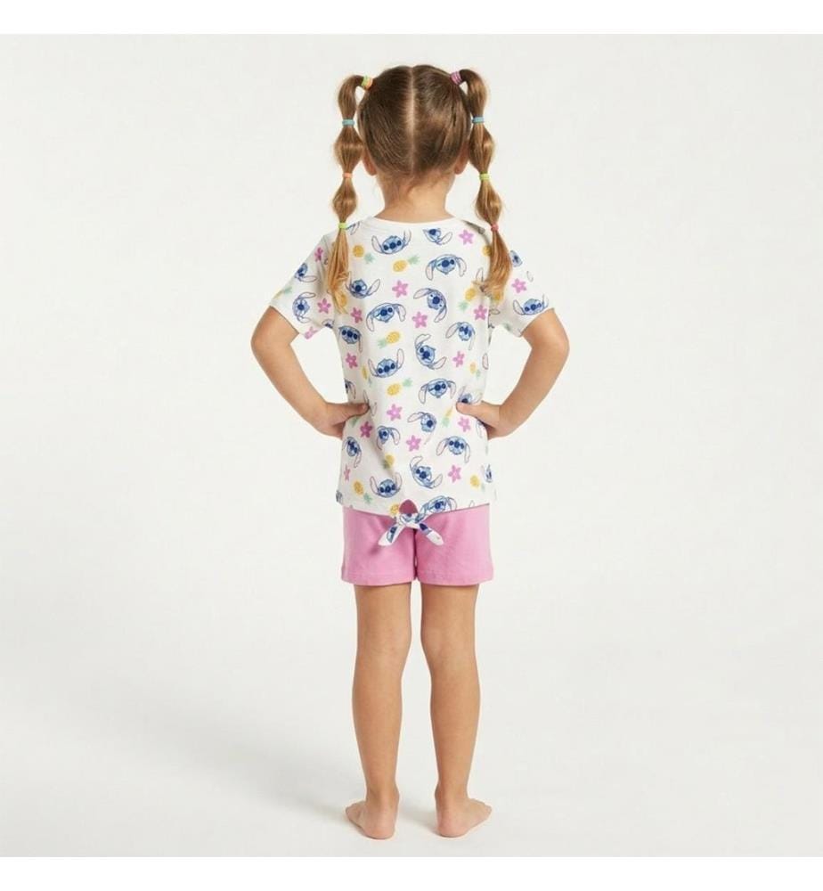 Completo a due pezzi per neonati in French Terry Stitch - Blu