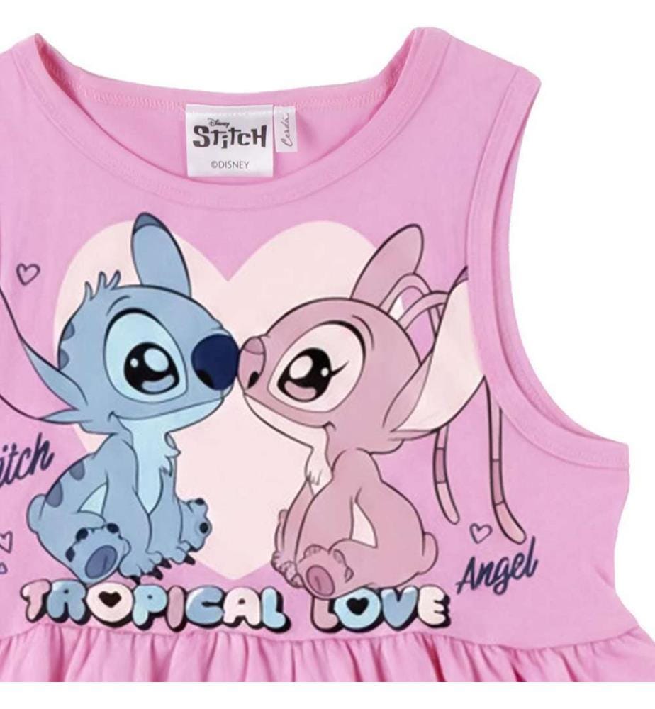 Abito Jersey Stitch - Rosa