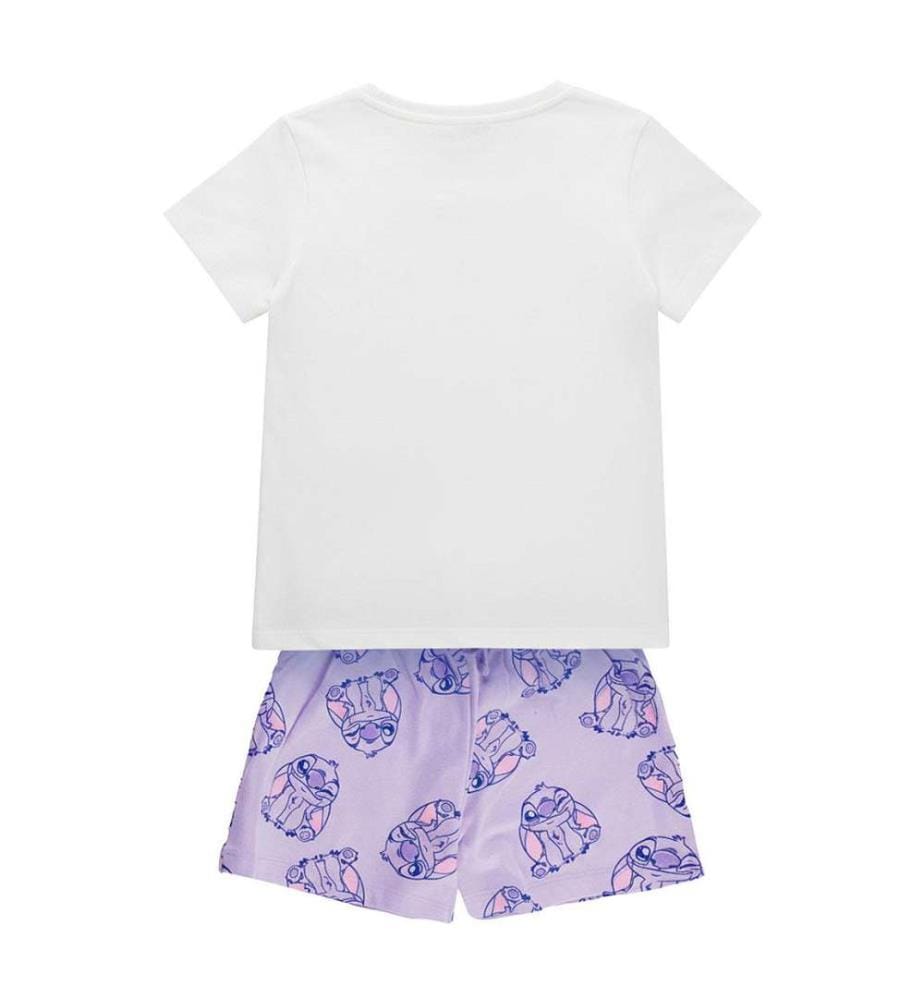 2-teiliges Pyjama-Set, kurz, Single Jersey Stitch - Lila