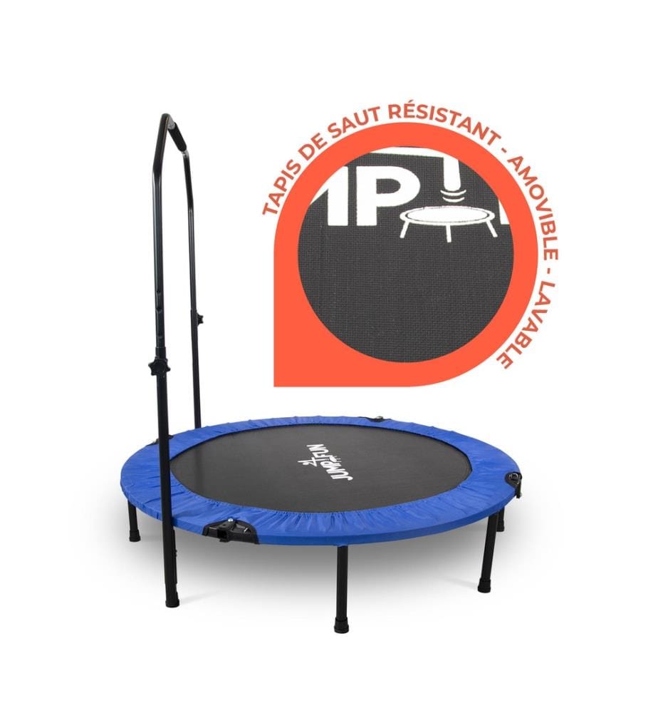 Mini Fitness Trampolin Jump4Fun Faltbar Door-Bar - 122Cm