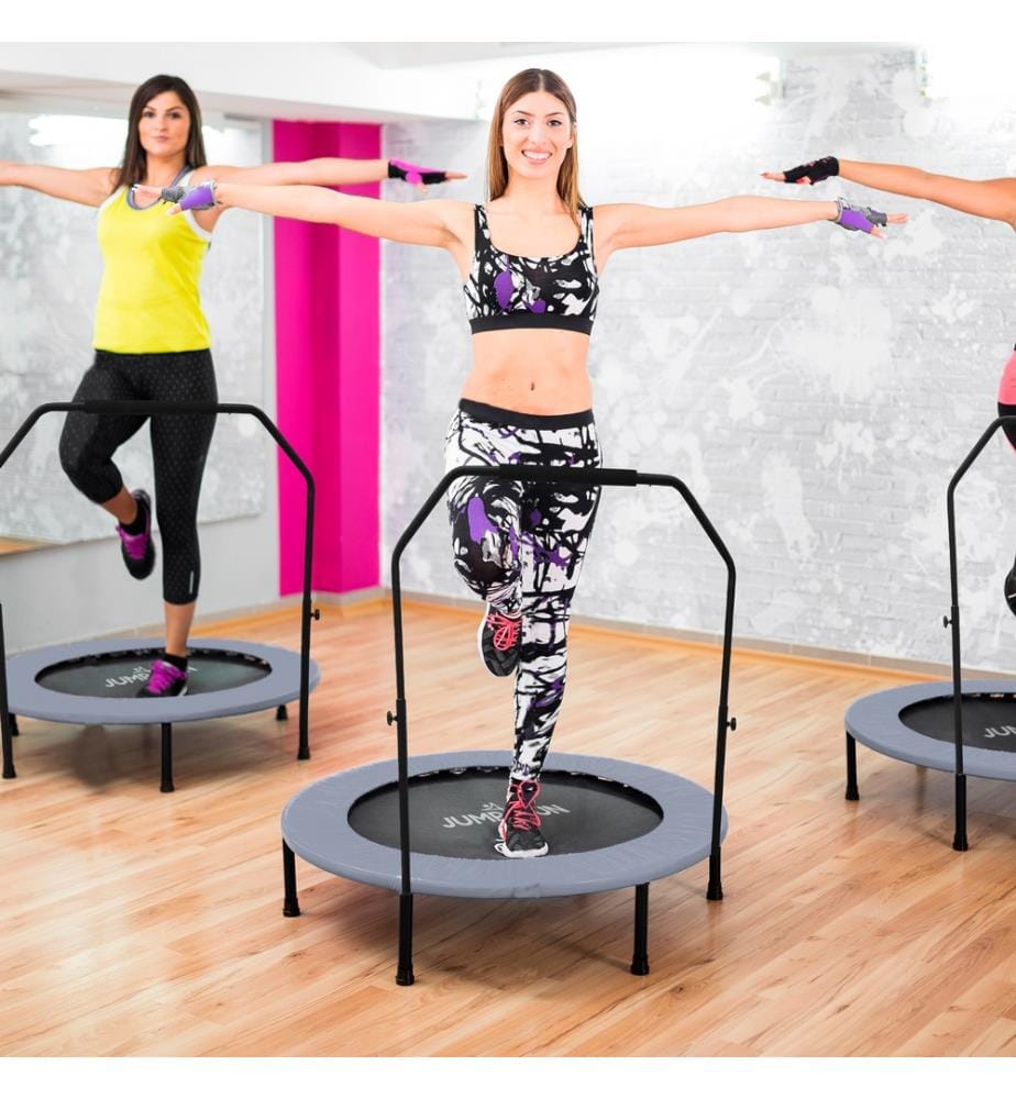 Mini Fitness Trampolin Jump4Fun Faltbar Door-Bar - 122Cm