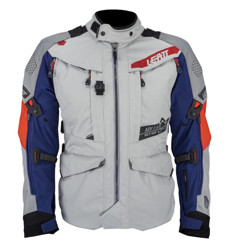 Blouson ADV MultiTour 7.5 V24 gris-bleu royal-rouge