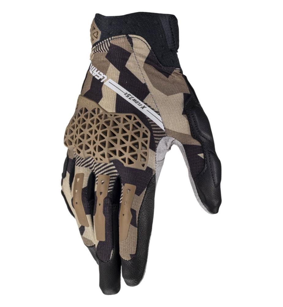 Guanto ADV X-Flow 7.5 Short V24 marrone deserto-nero-marrone