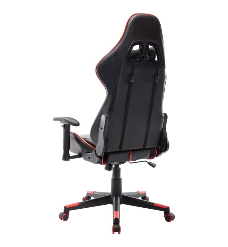 Gaming-Stuhl Schwarz und Rot Kunstleder