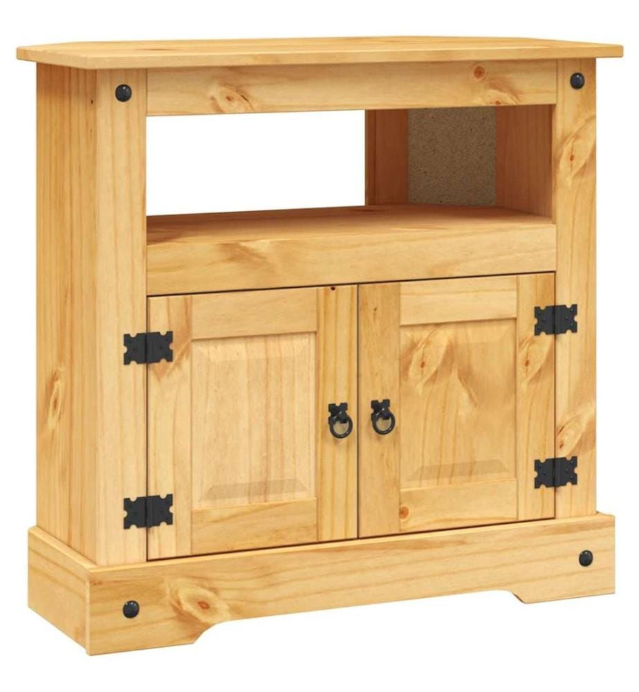Table console Gamme Corona Pin mexicain 80x43x78 cm