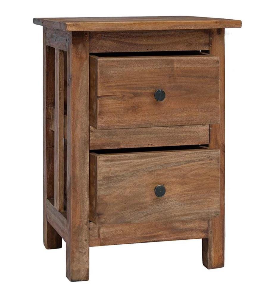 Nachttisch Massives Mahagoniholz 40x30x51 cm