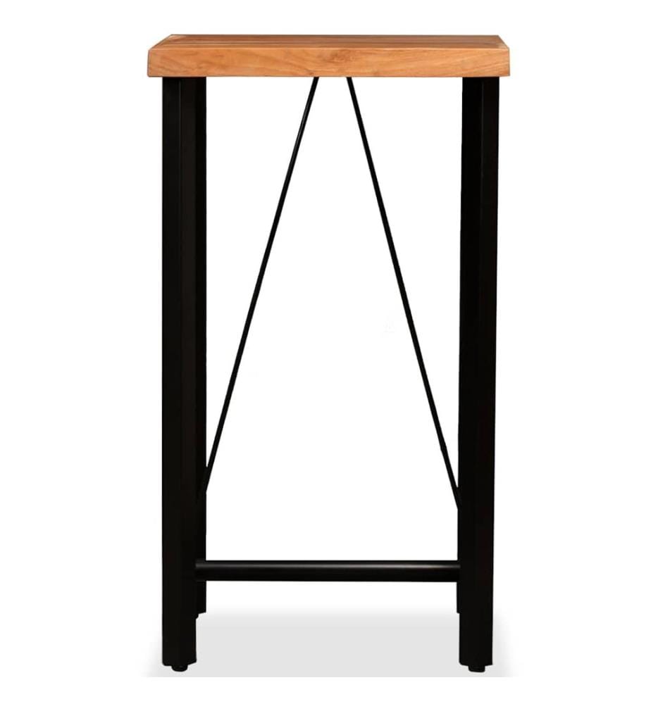 Bartisch Akazie Massivholz 60 x 60 x 107 cm