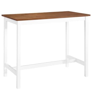 Bartisch Massivholz 108x60x91 cm