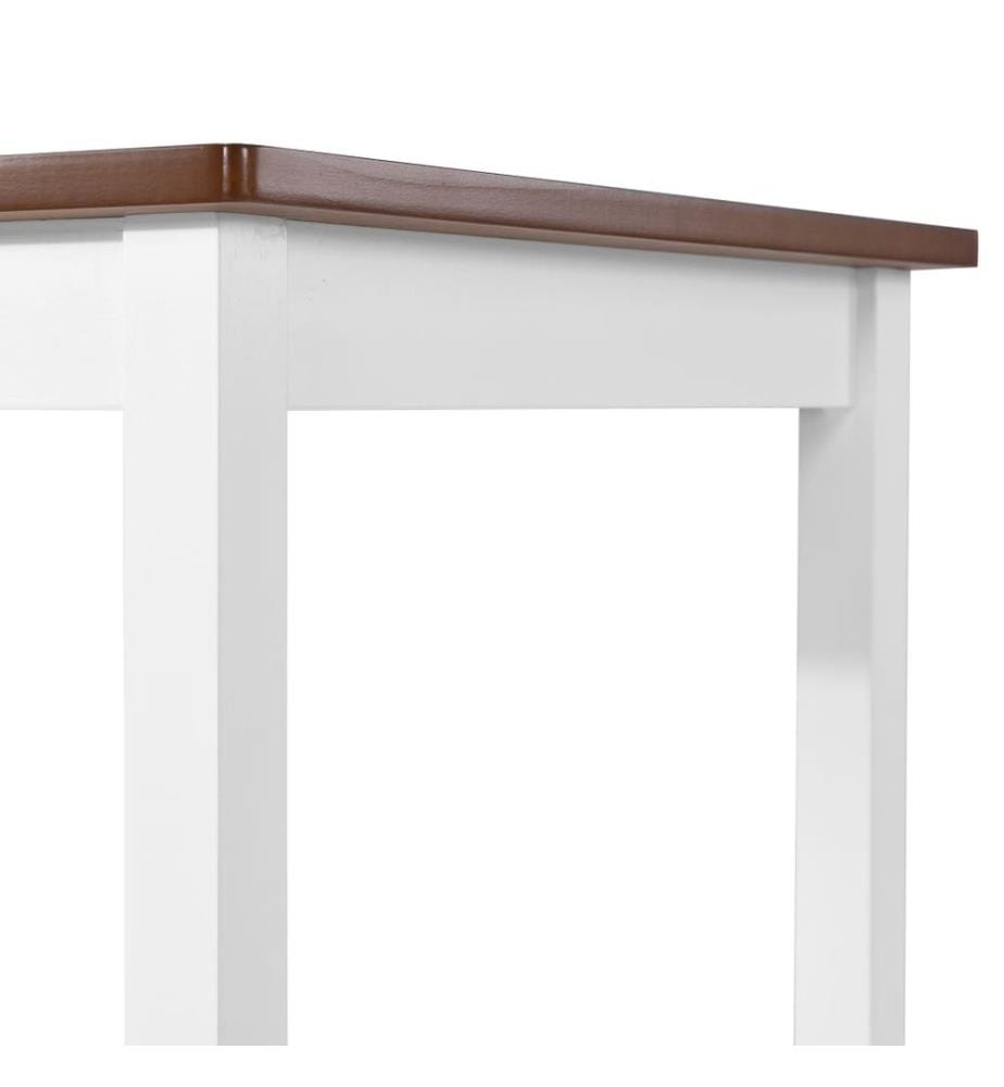 Bartisch Massivholz 108x60x91 cm
