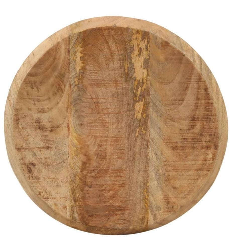 Barhocker 2 Stk. Massivholz Mango