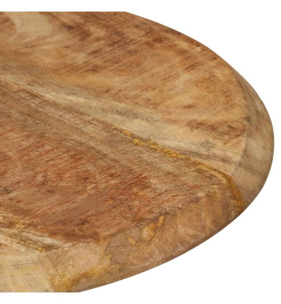Barhocker 2 Stk. Massivholz Mango