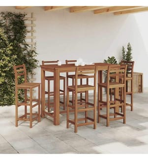 Bartisch Massivholz Akazie 150x70x105 cm