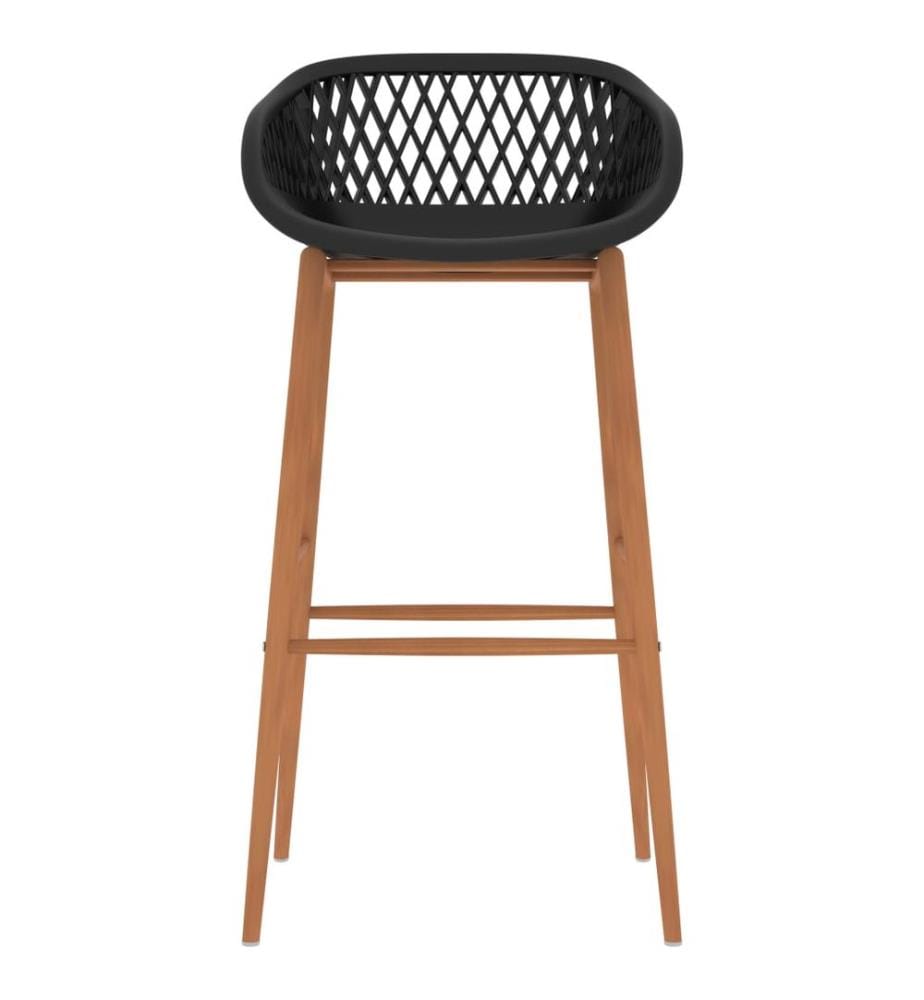 Barhocker 4 Stk. Schwarz