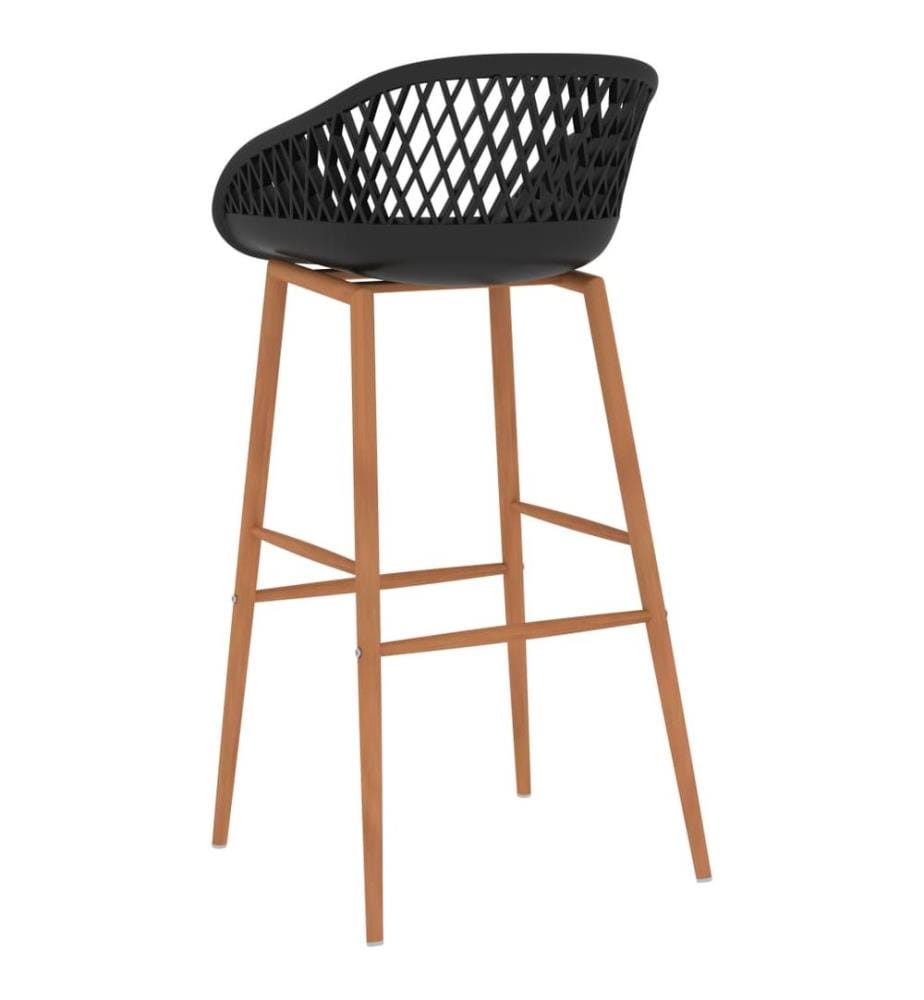 Barhocker 4 Stk. Schwarz