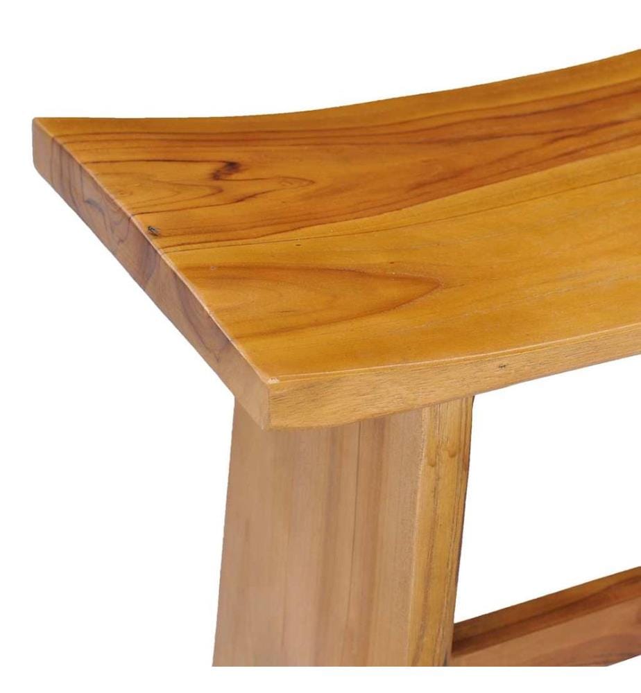 Hocker Massivholz Teak