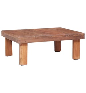 Table basse 60x45x23 cm bois d'acajou massif