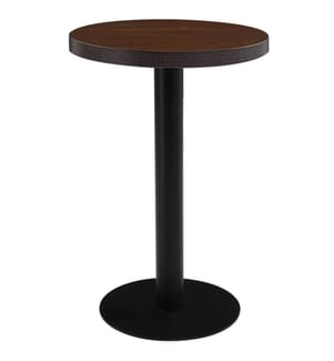 Bistrotisch Dunkelbraun 50 cm MDF