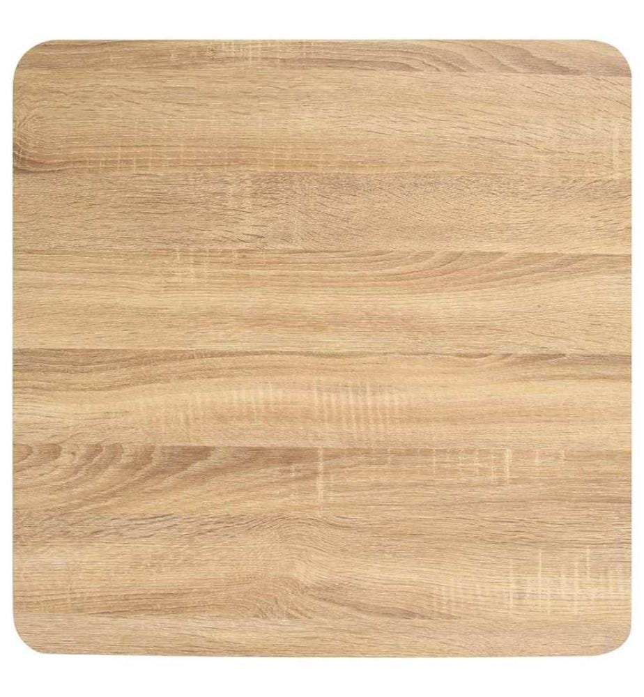 Table de bistro Marron clair 60x60 cm MDF