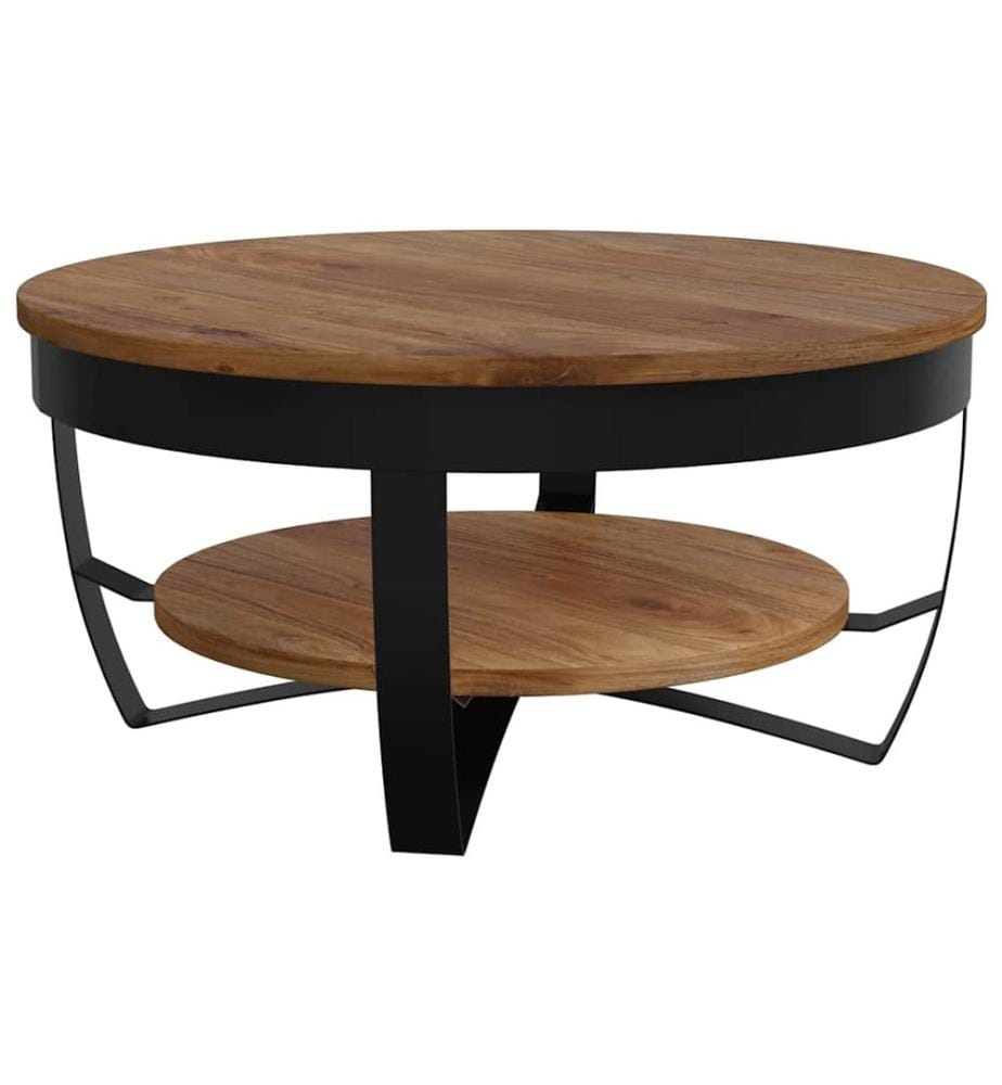 Table basse 65x65x32 cm Bois d'acacia solide