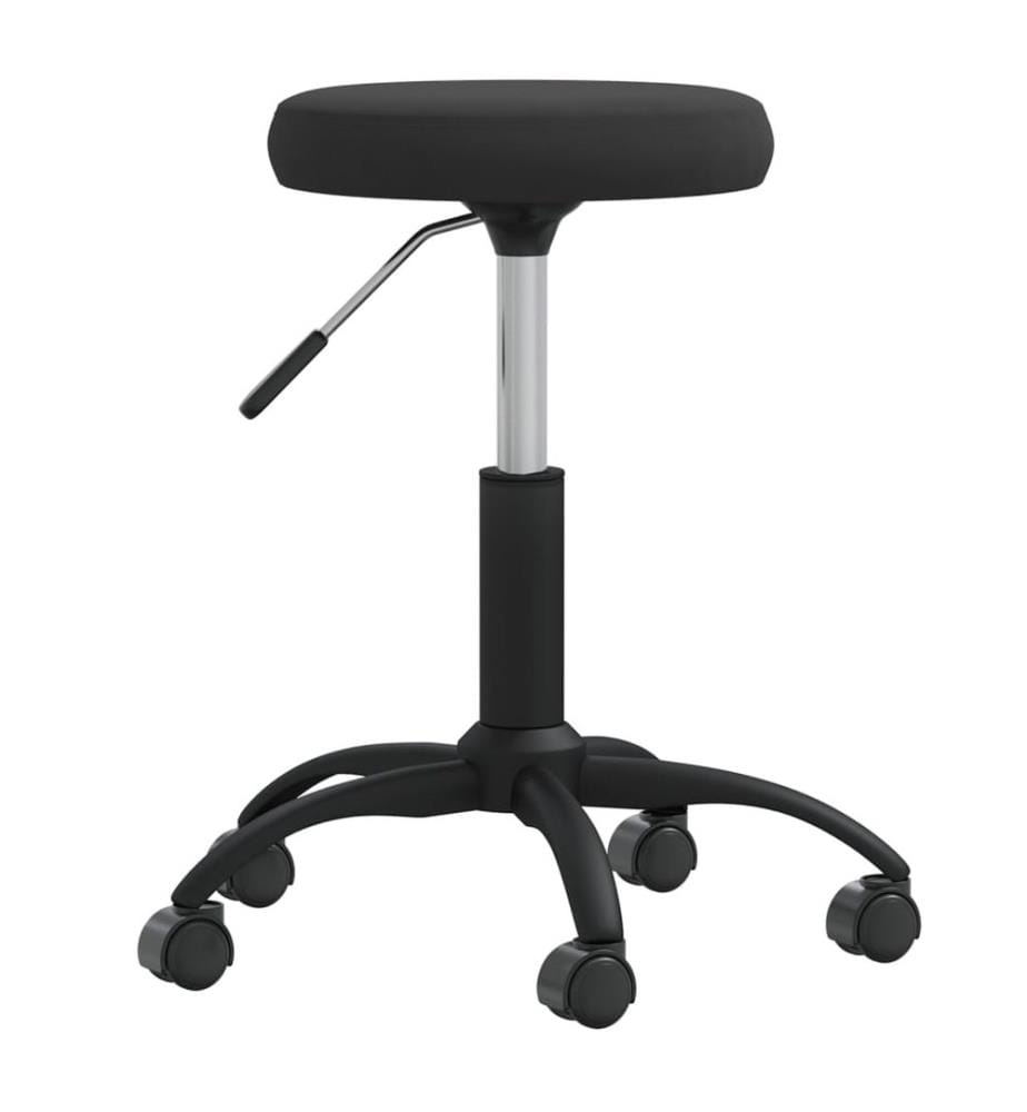 Esszimmerstuhl Schwarz Samt