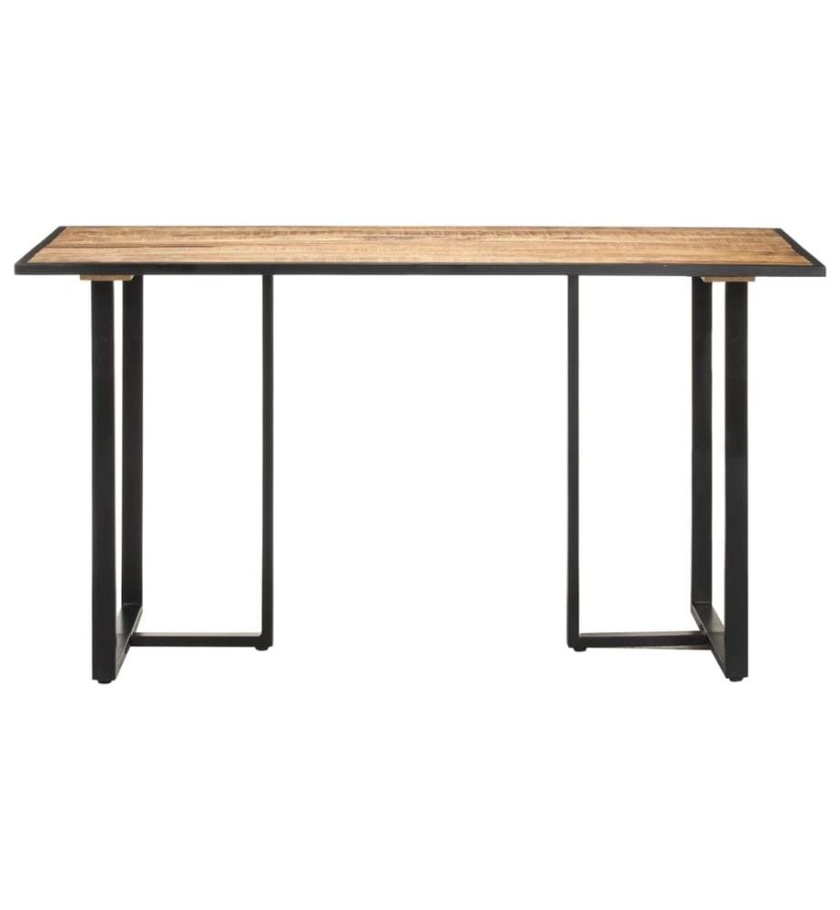 Esstisch 140 cm Raues Mangoholz