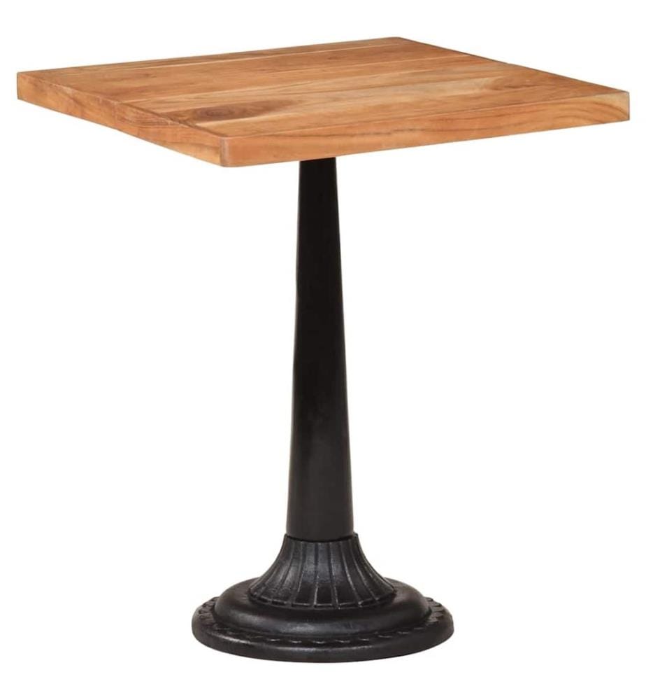 Bistrotisch 60x60x76 cm Akazie Massivholz