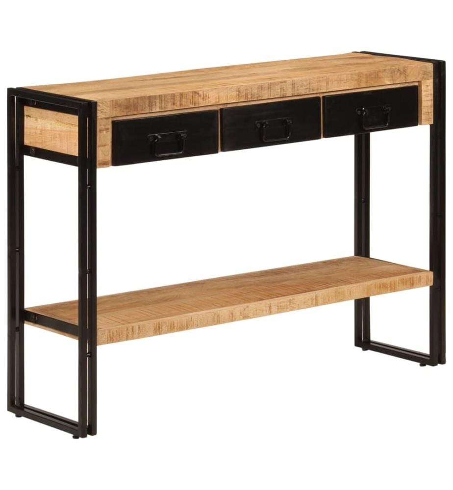 Table console 110x30x76 cm Bois de manguier solide