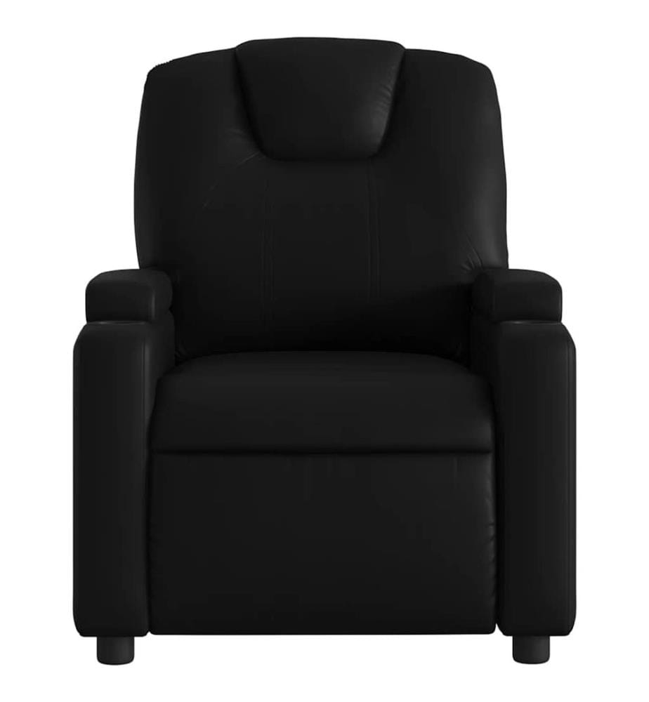 Relaxsessel Schwarz Kunstleder