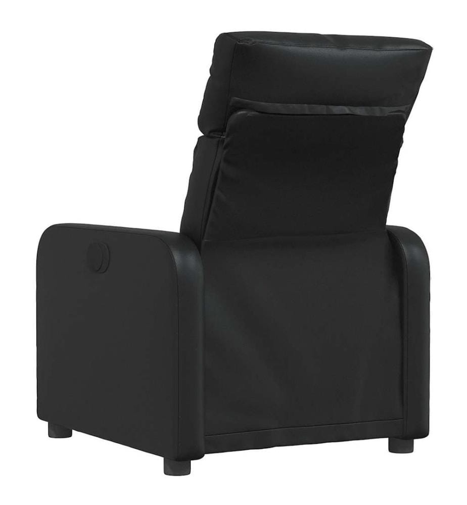 Relaxsessel Schwarz Kunstleder