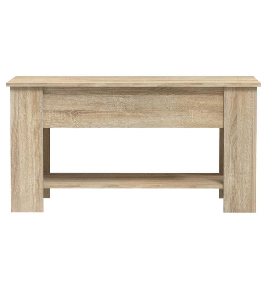 Couchtisch Sonoma-Eiche 101x49x52 cm Holzwerkstoff