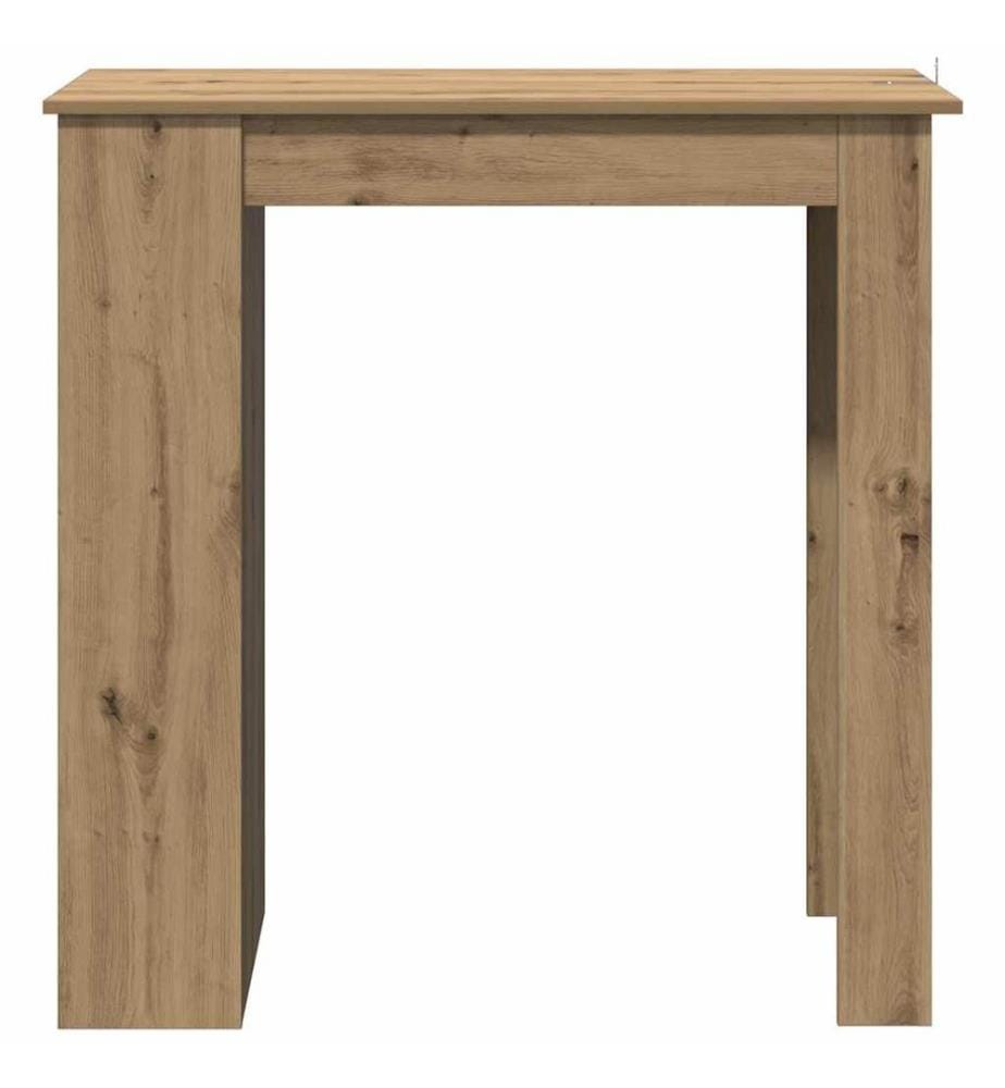 Bartisch mit Regal Artisan-Eiche 102x50x103,5 cm Holzwerkstoff