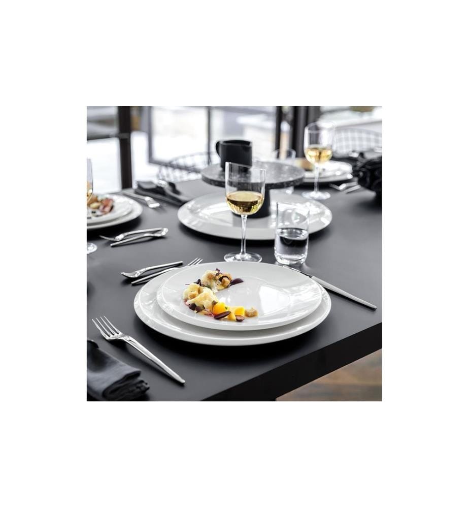 VILLEROY & BOCH - Assiette non décorative NewMoon 6 Pièce/s, Blanc