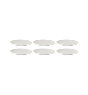 VILLEROY & BOCH - Frühstücks- & Dessertteller NewMoon Weiss, 6 Stück