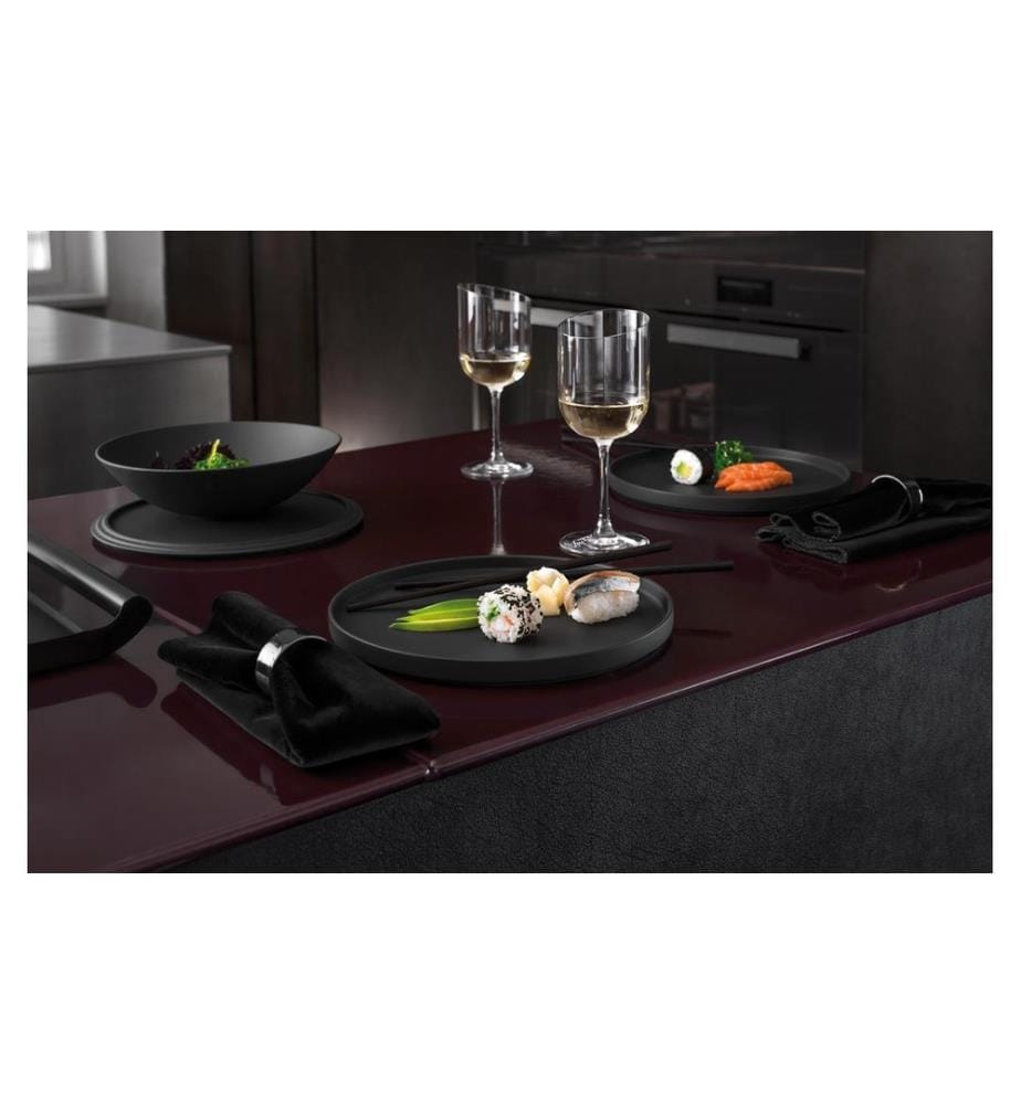 VILLEROY & BOCH - Speiseteller Iconic 6 Stück, Schwarz