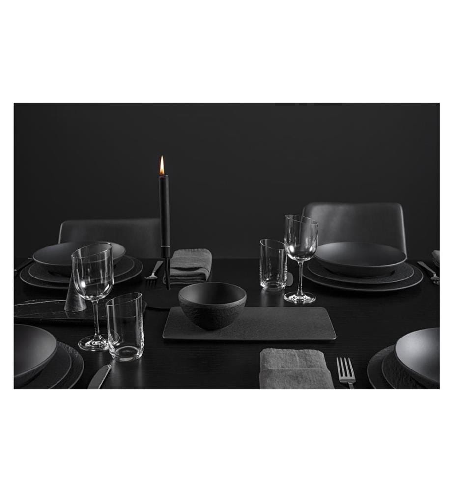VILLEROY & BOCH - Servierplatte Manufacture Rock Rechteckig, Schwarz