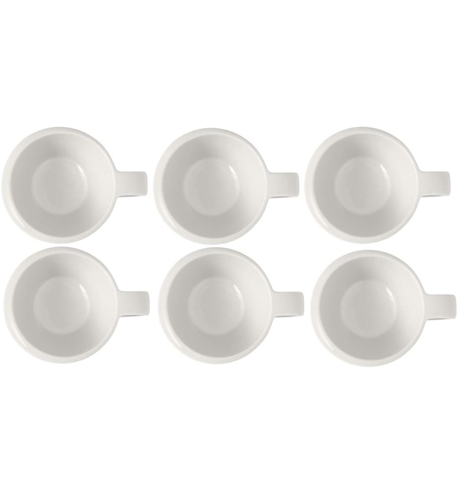 VILLEROY & BOCH - Tasse à expresso New Moon 100 ml, 6 Pièce/s, Blanc