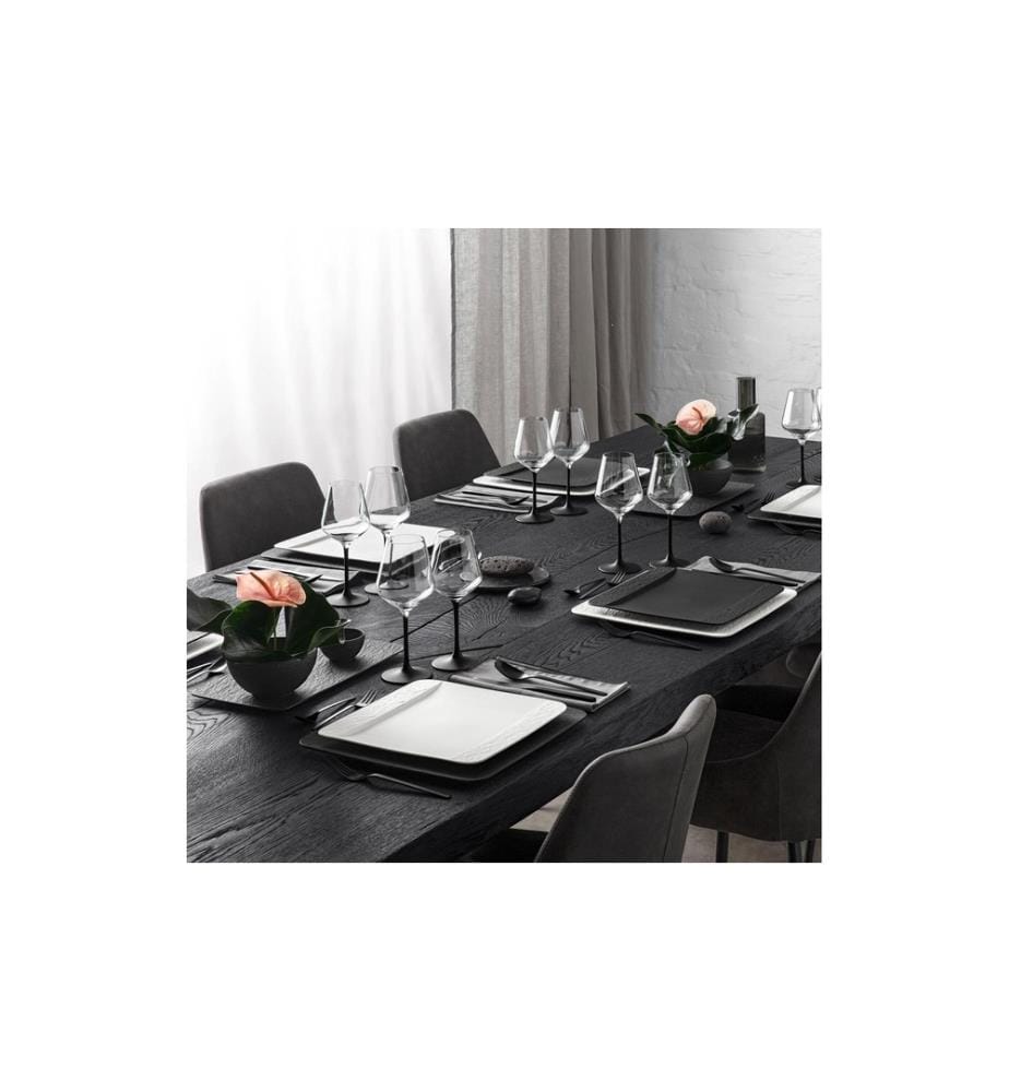 VILLEROY & BOCH - Weissweinglas Rock 380 ml, 4 Stück, Transparent