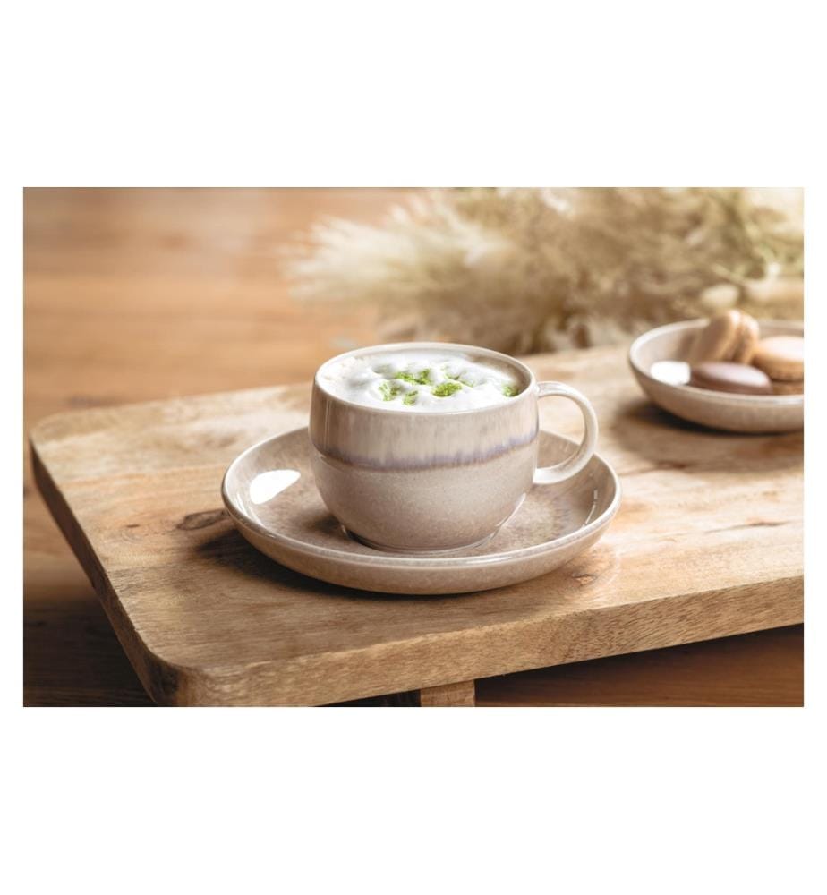 VILLEROY & BOCH - Soucoupe Perlemor Sand Ø 18 cm, 6 Pièce/s, Beige