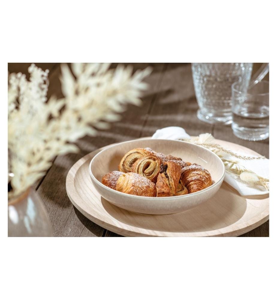 VILLEROY & BOCH - Assiette de soupe et de pâtes Perlemor Sand 6 Pièce/s, Beige