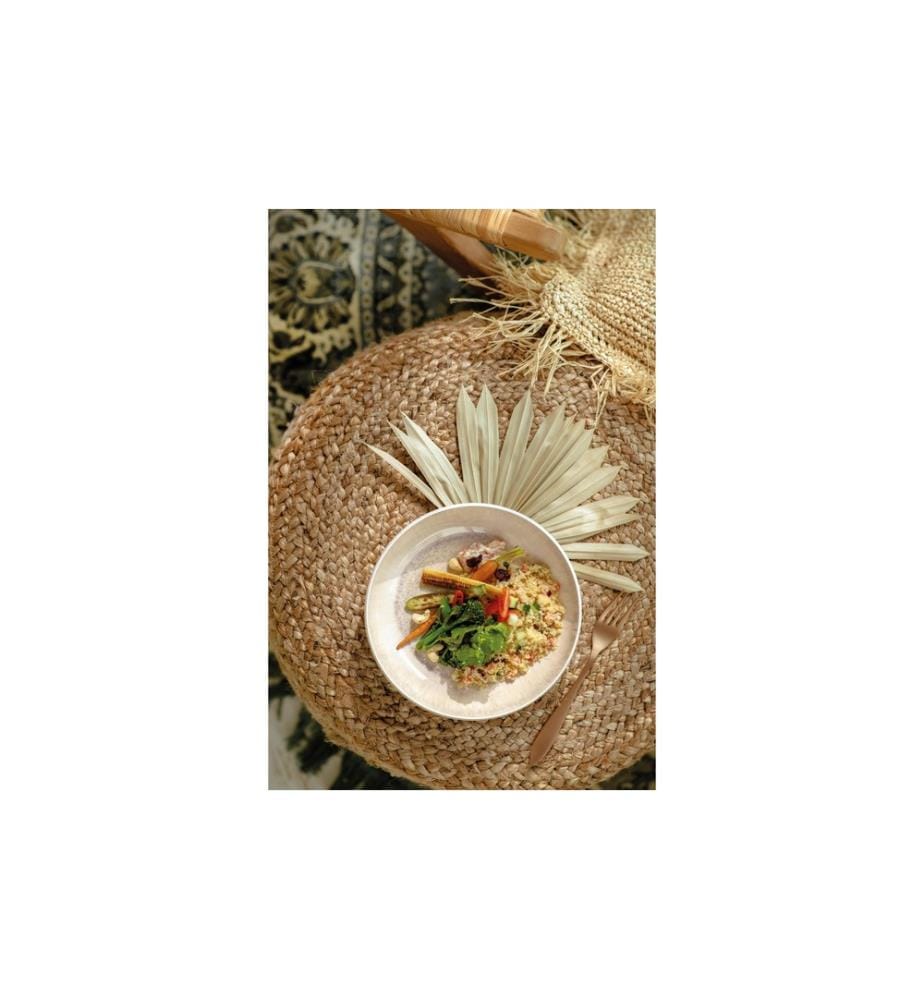 VILLEROY & BOCH - Assiette de soupe et de pâtes Perlemor Sand 6 Pièce/s, Beige