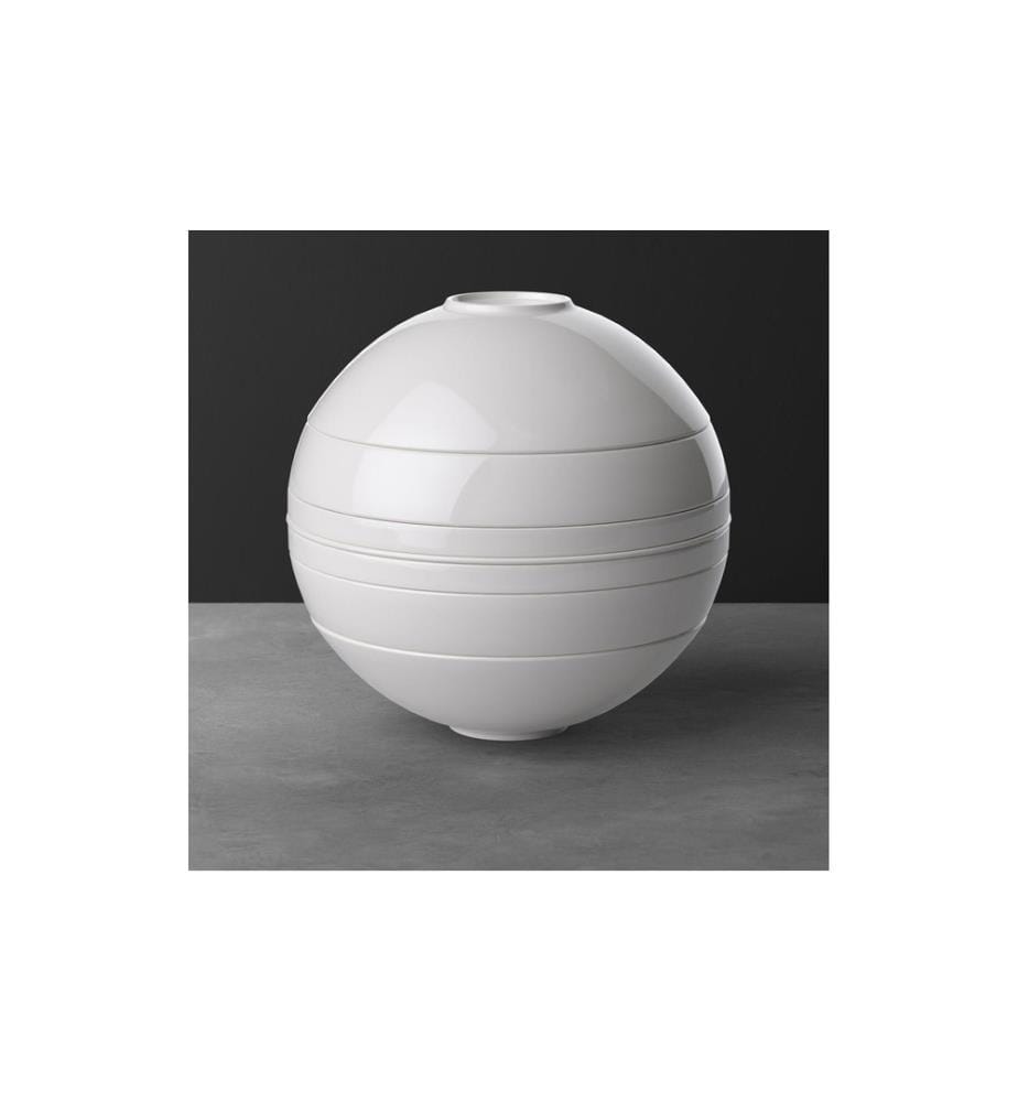 VILLEROY & BOCH - Speise-Service Iconic La Boule 7 Stück, Weiss
