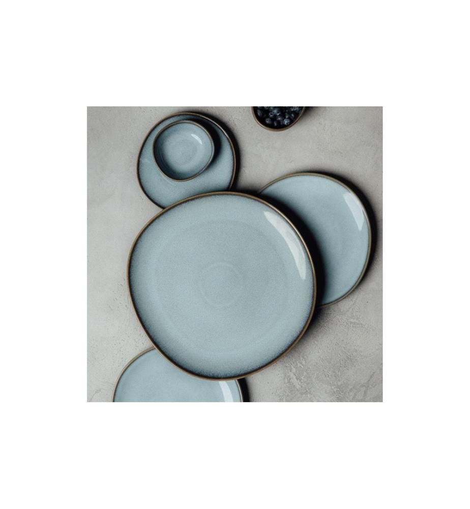 VILLEROY & BOCH - Frühstücks- & Dessertteller Lave Ø 17 cm, 6 Stück, Hellblau