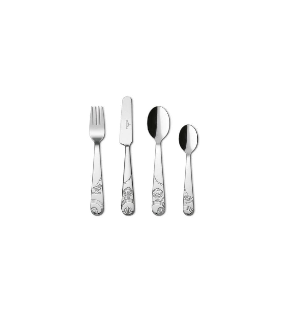 VILLEROY & BOCH - Kinderbesteckset Roar Lion 4-teilig, Silber