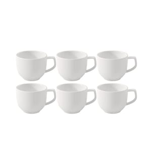 VILLEROY & BOCH - Tasse à expresso Afina 50 ml, 6 Pièce/s, Blanc