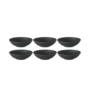 VILLEROY & BOCH - Dessert-Schale Manufacture 6 Stück, Schwarz